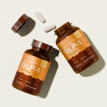 2 Flaschen GLPura Nahrungsergänzungsmittel